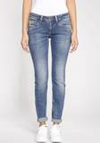 Slim Fit Jeans Cropped für Damen image