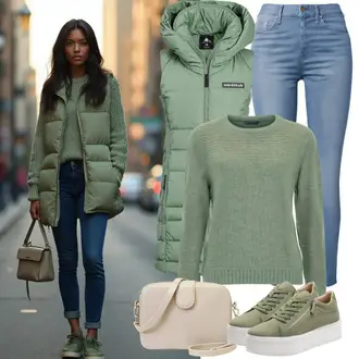 Outfit mit Blau/Hellblau Leder Schuhe/Push up Jeans/Lederjacke/Schlupfjeans/High Waist Jeans/Jeans mit Schlitz/Slim Fit Jeans/Knöchelstiefel Tommy Hilfiger "Freizeit Outfit"