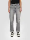 Wide Leg Boyfriend Jeans image