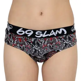 Women's panties boxer bamboo totem mask