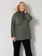 Strickpullover oliv/taupe Sara Lindholm