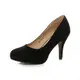 Damen Mittel Hohen Absatz Grund Party Abend Pumps Plateauschuhe Größe 5 38