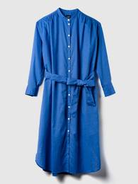 Midi dress with linen - Women