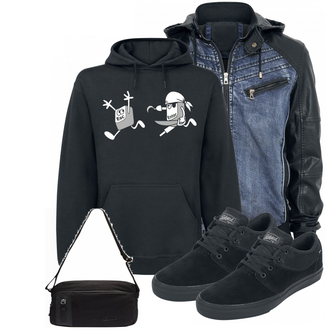 Outfit mit Blau Nike Sportswear "Esc Enter"
