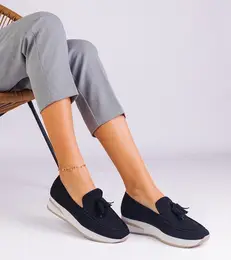 Silver loafers Ilana