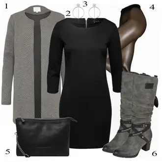 Outfity na zimu Dlouhé / Maxi "Fashionlady"
