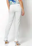 Silberne High Waist Jeans image
