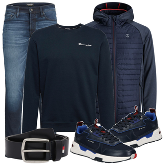 Outfit mit Schwarz Sneaker GANT "Alltags Outfit"