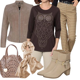 Outfit mit Rosa GERRY WEBER "Herbst Outfits"