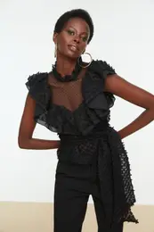 enska bluza Belted