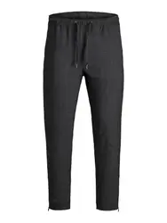 JACK & JONES Hose ''''ACE FRANKIE'''' dunkelgrau / grau
