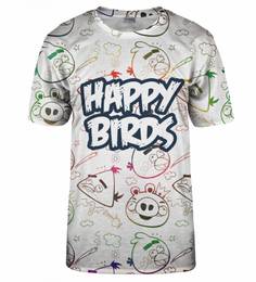 Unisex's Happy Birds T-Shirt Tsh Bsp300