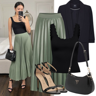 Basic Outfit sa Crna Nekategorizirano Only "Frühlings Outfit"