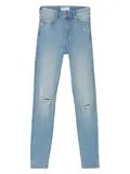 bershka Jeans mit Löchern für Damen image