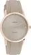 OOZOO Uhr beige / rosegold