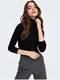 Black basic turtleneck ONLY Sille - Women