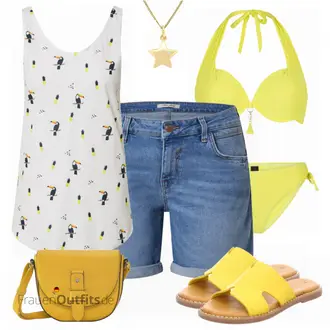 Festival Outfit Coachella mit Blau/Hellblau Hemd Mavi "Outfit für den Sommer"Look: Wasen, Strandtag, Festival, Konzert, Hütten, Schule, Coachella, Malle