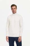 Creme Rollkragenpullover image