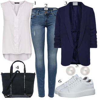 Outfit sa Crna Torba Za Preko Ramena Vanessa Bruno "Outfit za svaki dan"