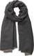 Betty Barclay Basic-Schal unifarben schwarz / taupe