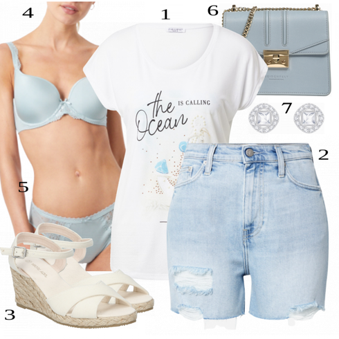 Comment poter Gris Culotte lingadore avec Gris Chemise Calvin Klein Jeans