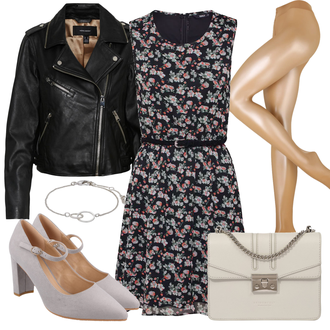 Business Outfits Business, Casual mit Schwarz/Braun A-Linien Kleid/Kleid mit Tasche/HerbstKleid/Fit & Flare Kleid/MiniKleid/Nicki Kleid/Bedrucktes Kleid/SkaterKleid/Ärmelloses Kleid/SommerKleid/WickelKleid Only "Eleganter Look"Look: Extravagante, Business, Jazz, Overdressed