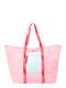 LACOSTE Shopper ''''Bagizzie Seasonal'''' mint / rosa / rot / wei