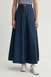 Jeans krilo XL SKIRT mornarsko modra barva, 001T4