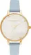 Olivia Burton Uhr rauchblau / gold