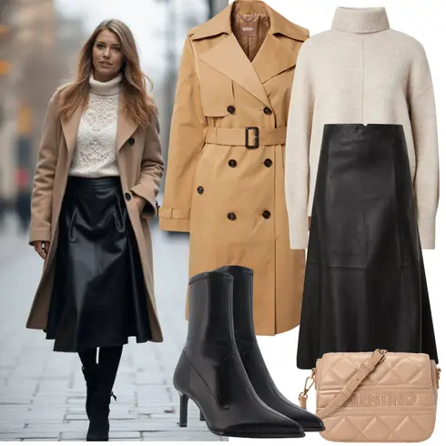 Comment poter Noir/Violet Short Grande Taille/Robe Grande Taille/Jupe en Cuir/Jupe en Similicuir/Jupe Moderne/Jupe Longue/Jupe Mi-mollet goosecraft avec Noir/Violet Short Grande Taille/Robe Grande Taille/Jupe en Cuir/Jupe en Similicuir/Jupe Moderne/Jupe Longue/Jupe Mi-mollet goosecraft