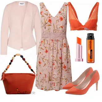 Party Outfits mit Kleid Große Größe Vila "Schöner Look für die Party"