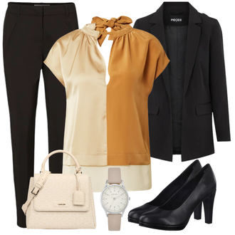 Mit Fransen Outfit mit Schwarz/Dunkelgrau/Grau/Grün/Lila Mantel/Blazerjacke/Blazer mit Feder/Boyfriend Blazer/Lederjacke/Eleganter Blazer/Longblazer/Oversize Blazer/Lederjacke für Männer/Smoking Blazer/Lederjacke Pieces "Stylischer Bürolook"