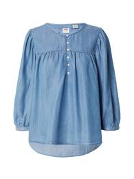LEVI'S Halenka 'Halsey 3/4 Slv Blouse' modrá džínovina
