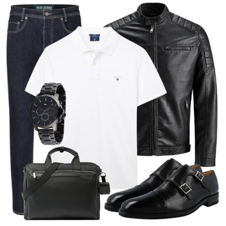 Business Outfits mit Blau Jeans MAC "Casual Business Outfit"