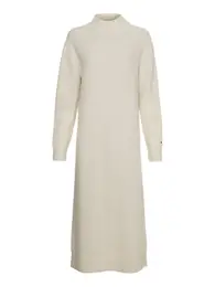 Dress - ALPACA BLEND LONG MO beige