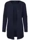 VERO MODA Lange Strickjacke dunkelblau