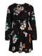 VERO MODA Kleid 'Shilah' helllila / orange / schwarz / wei