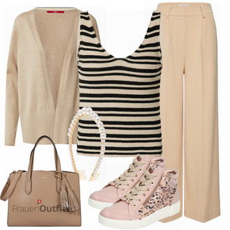 Outfit mit Grau Sneaker Ara "Mega schönes Outfit"