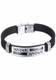 FIRETTI Armband schwarz / silber