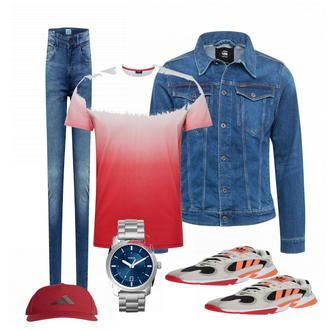 Outfit mit Hut Adidas Performance "Leichtes Outfit"