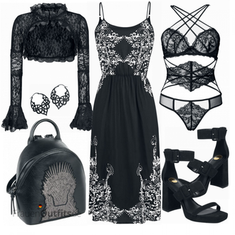 Outfit mit Blau Tasche Game of Thrones "Einzigartiger Look"
