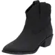 Palado Damen Stiefeletten Mirya - Cowboystiefel für Frauen - elegante Boots mit Absatz - modische Winterschuhe - stilvolle Damenstiefel Schwarz UK3,5 - EU36