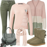 Graue UGG Stiefel Outfits image
