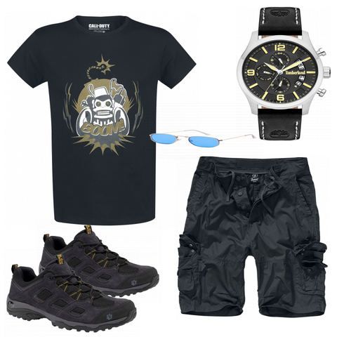 Gelb Uhr Timberland kombinieren
