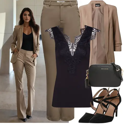 Comment poter Marron/Beige/Gris Blazer Boyfriend/Blazer Chemisier/Blazer Oversize/Blazer Long/Body Chemise/Chemisier Ouvert/Chemisier Business/Chemisier à Col Montant/Chemisier Long/Tunique Pieces avec Marron/Beige/Gris Costume Blazer Boyfriend/Blazer Chemisier/Blazer Oversize/Blazer Long/Body Chemise/Chemisier Ouvert/Chemisier Business/Chemisier à Col Montant/Chemisier Long/Tunique Pieces