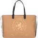 TOMMY HILFIGER Shopper hellbeige / creme / schwarz