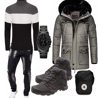 Outfit mit Grau Navahoo "Alltags Outfit"