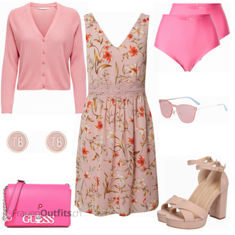 Outfit mit Schmuck Ted Baker "Floraler Sommerlook"
