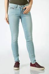 Jeans - TOMMY HILFIGER MID RISE SKINNY NORA SGBST blue