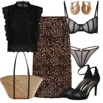 Sommer Outfits mit Beige/Dunkelbraun/Braun Short Große Größe/Kleid Große Größe/Hose Große Größe/90er Rock/Wadenlanger Rock/Christlicher Rock/Festlicher Maxi Rock/Italienischer Rock/Langer Rock/Maxirock/Bedruckter Rock/Rock Zum Binden/Vintage Maxirock/Wickelrock Pieces "Modischer Sommer Look"